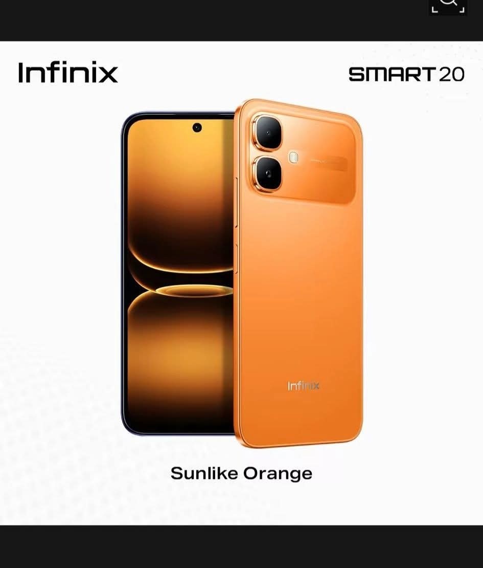 Infinix Smart 20 Sunlike Orange 8GB(4+4)+64GB